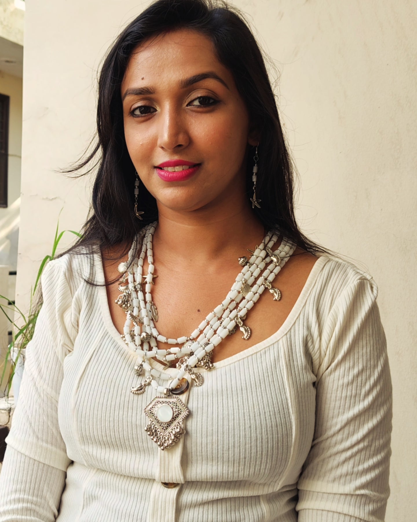 Sea Goddess Tribal Necklace Set